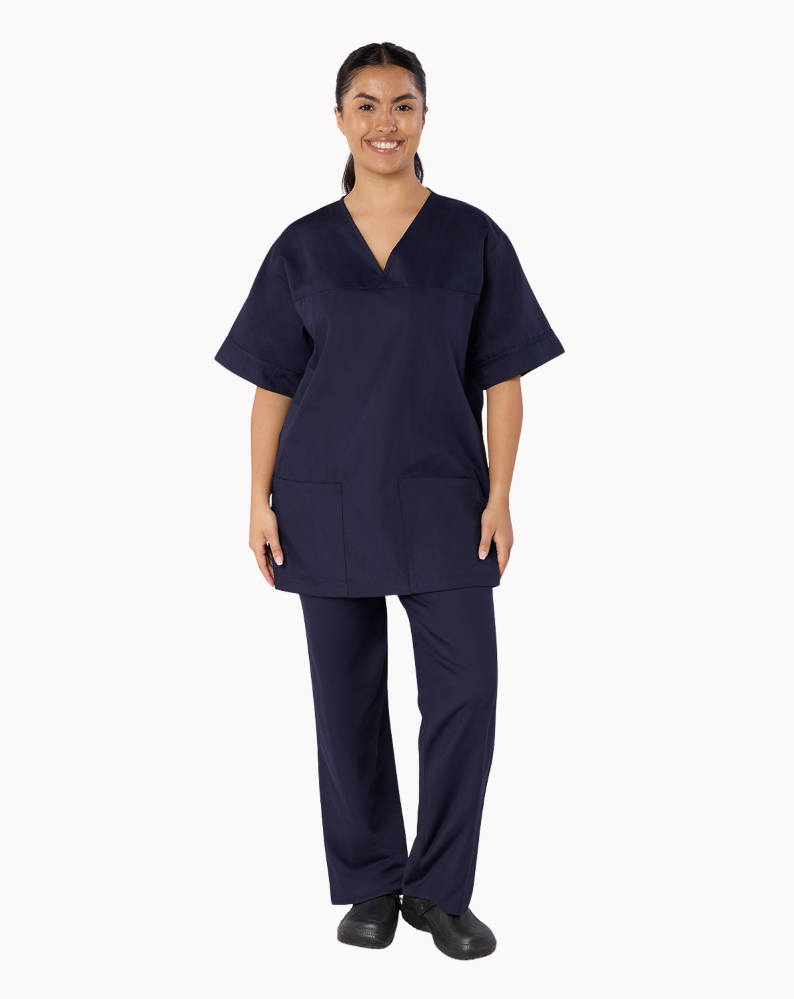 Lightweight Scrub Top | Navy