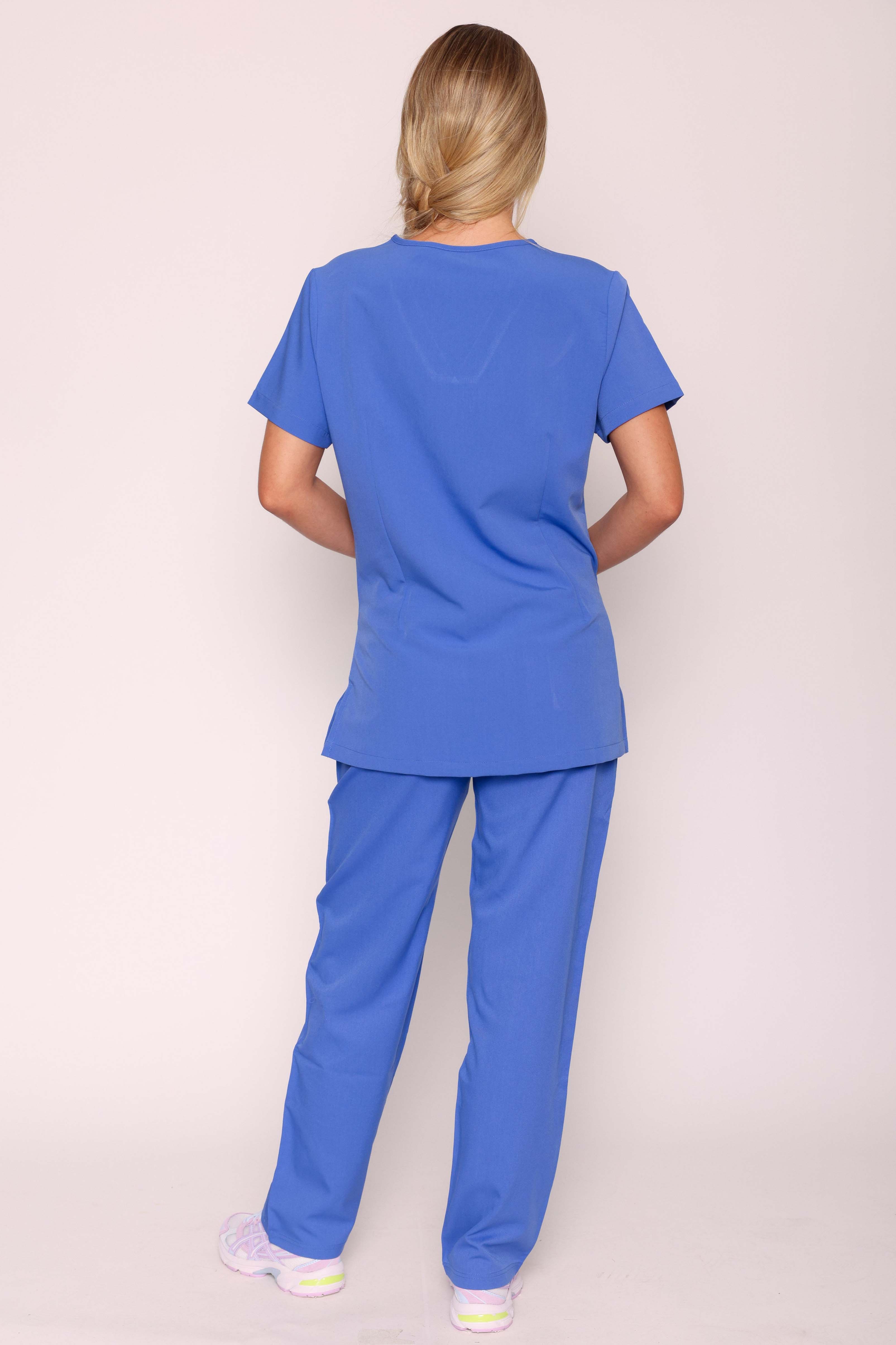 Ari & Arlo Simki Scrub Set - Ciel Blue