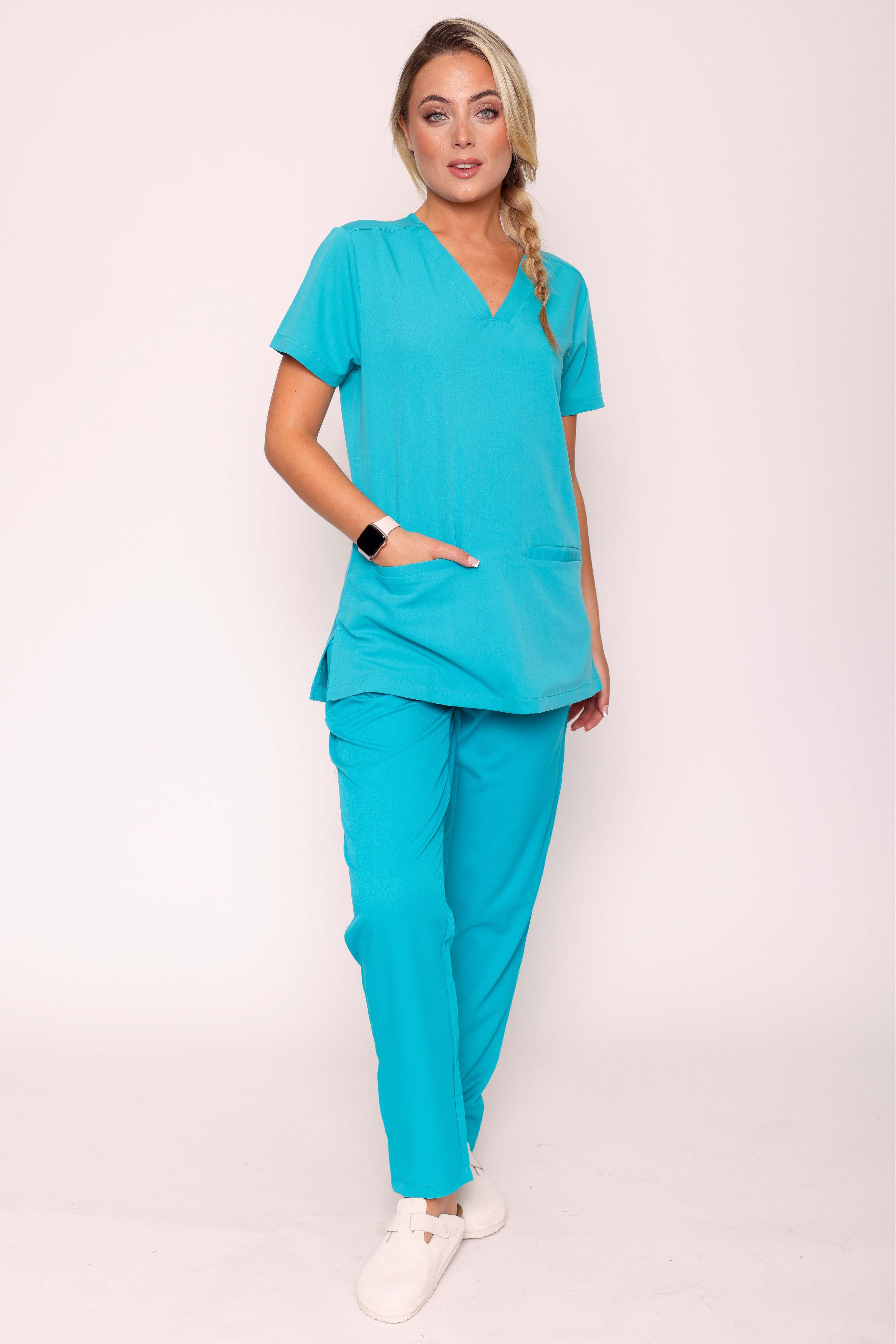 Ari & Arlo Simki Scrub Set - Teal