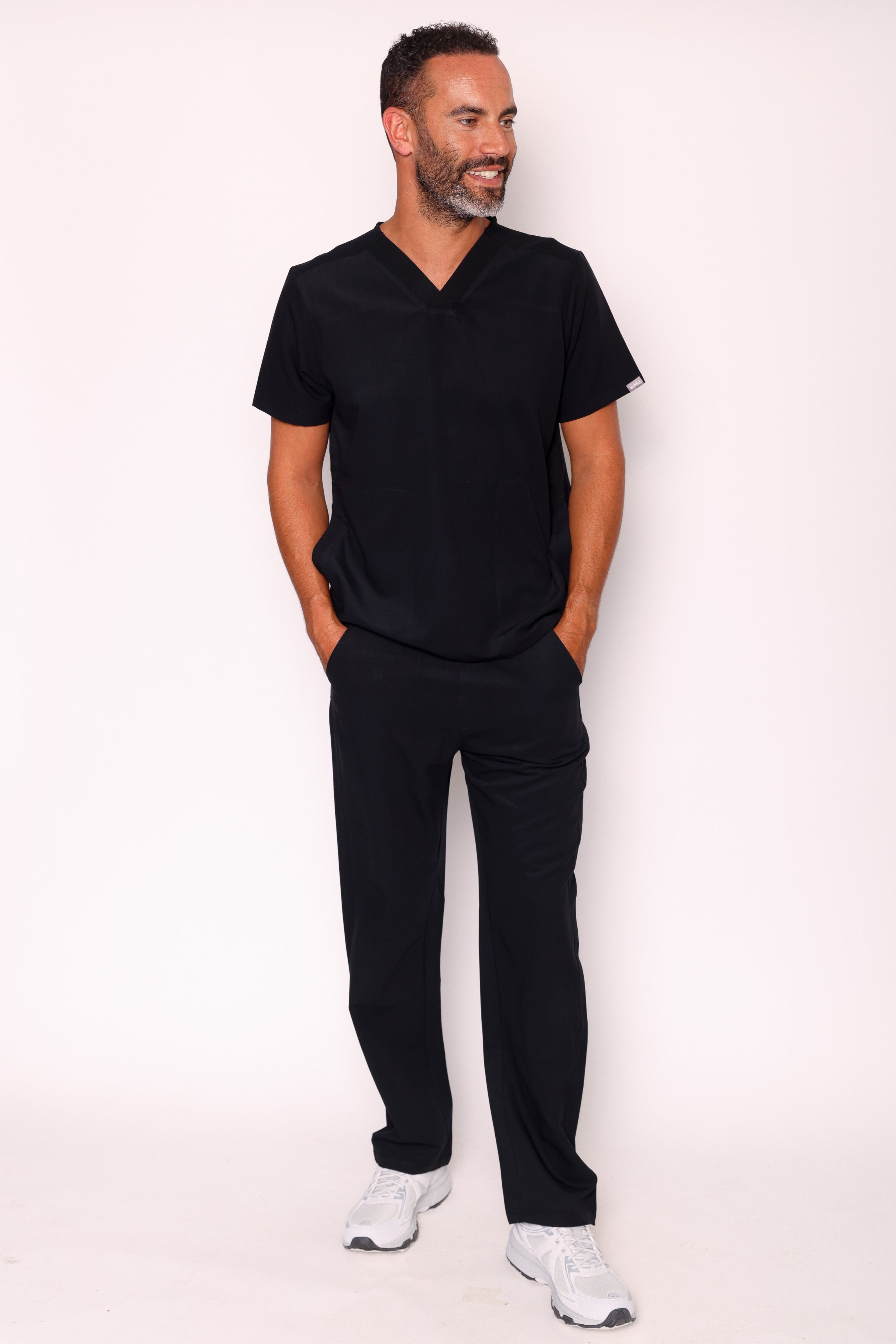 Oscar & Otto Simki Scrub Set - Black