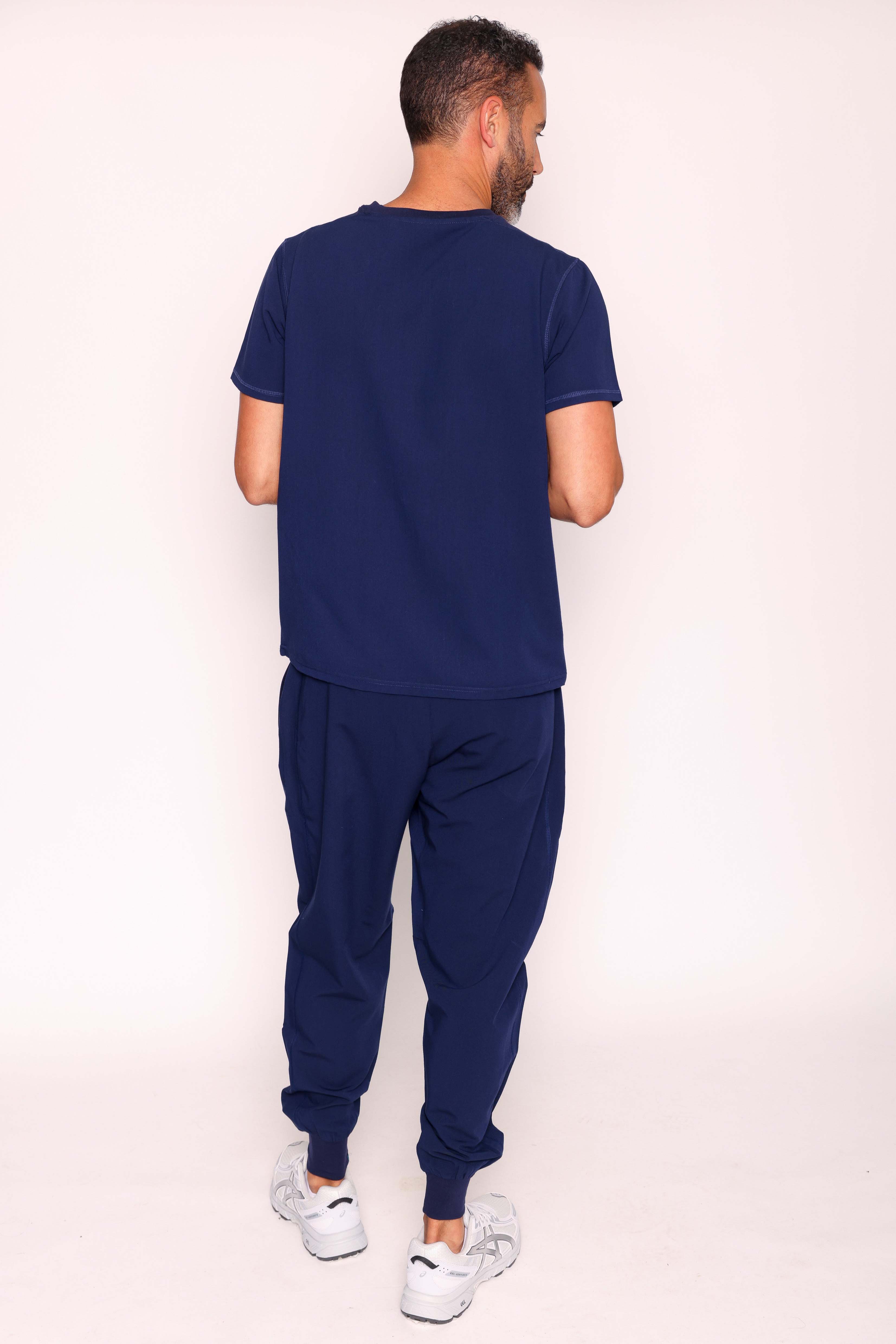 Miles & Maxwell Simki Scrub Set - Navy