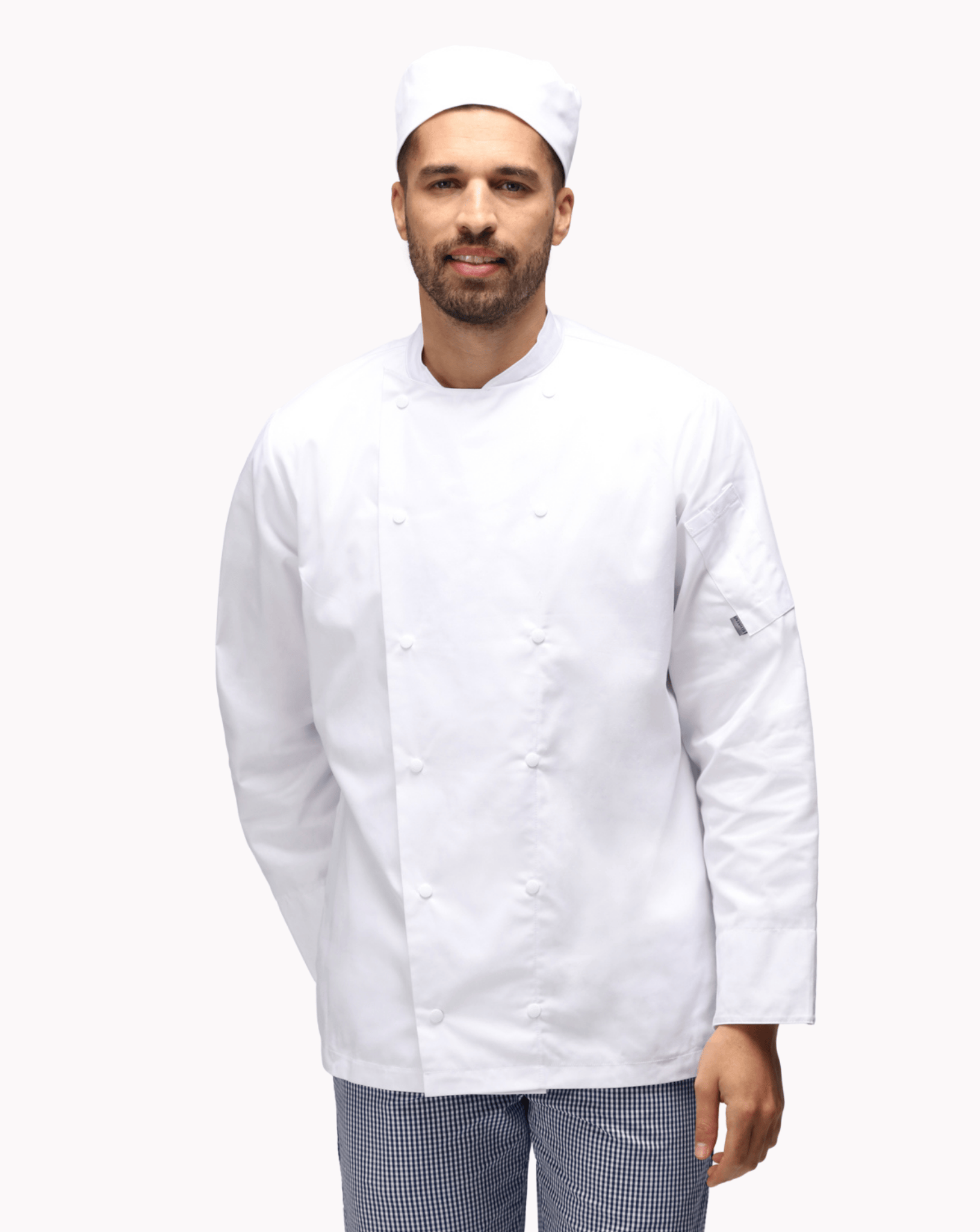Unisex Chef Jacket Long Sleeve | White