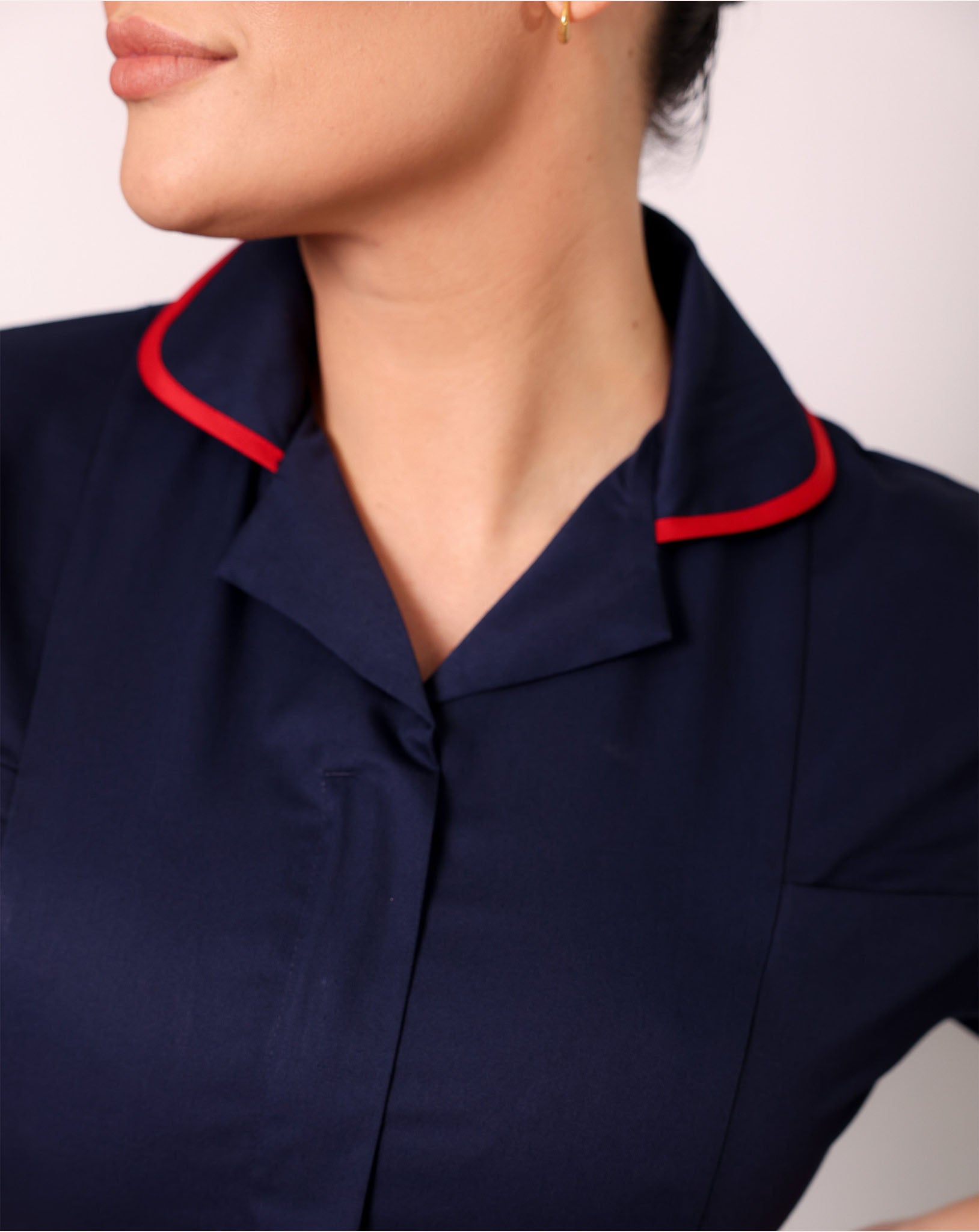 Hartford Classic Healthcare Dress - Navy / Red