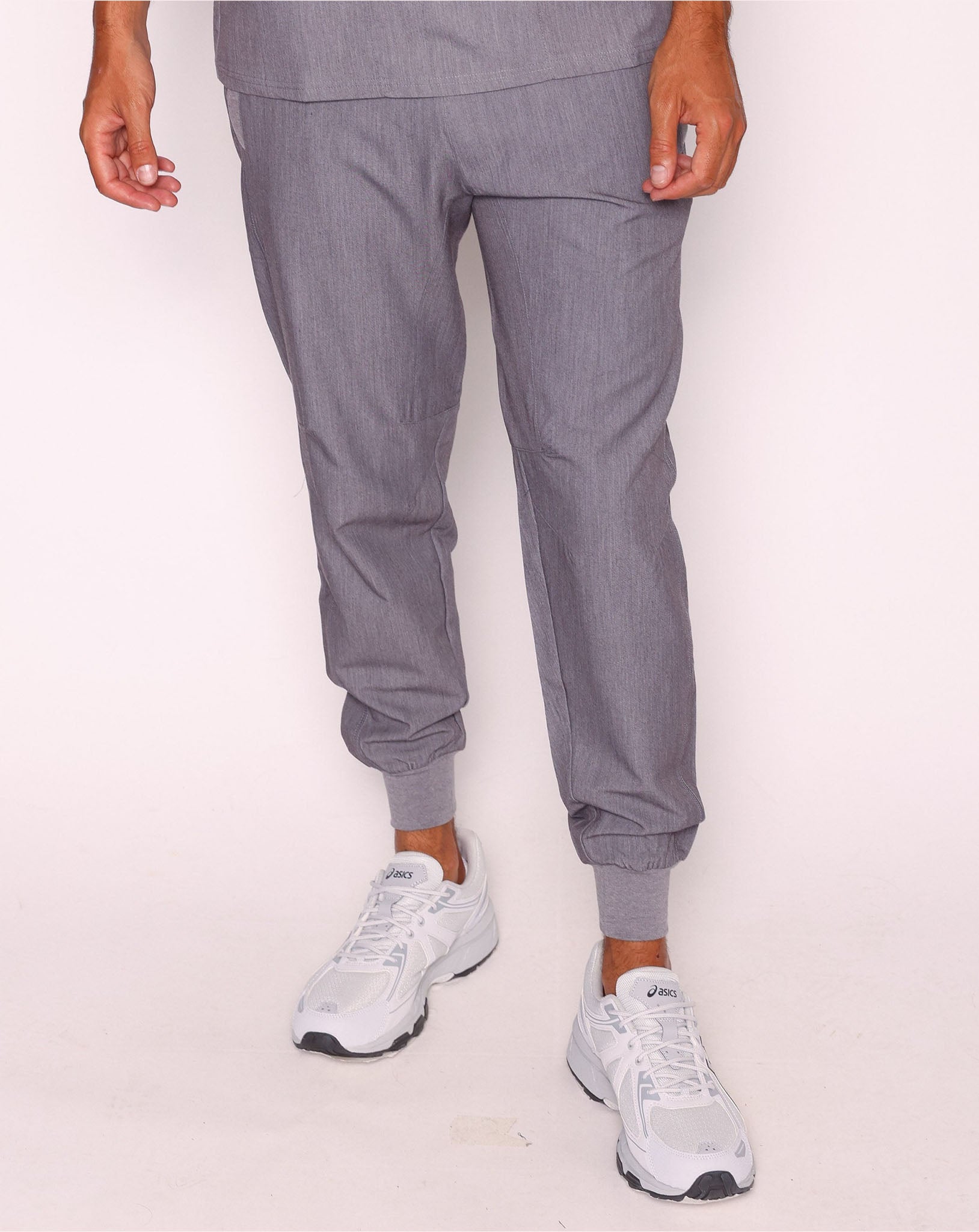 Maxwell Scrub Joggers - Charcoal Grey