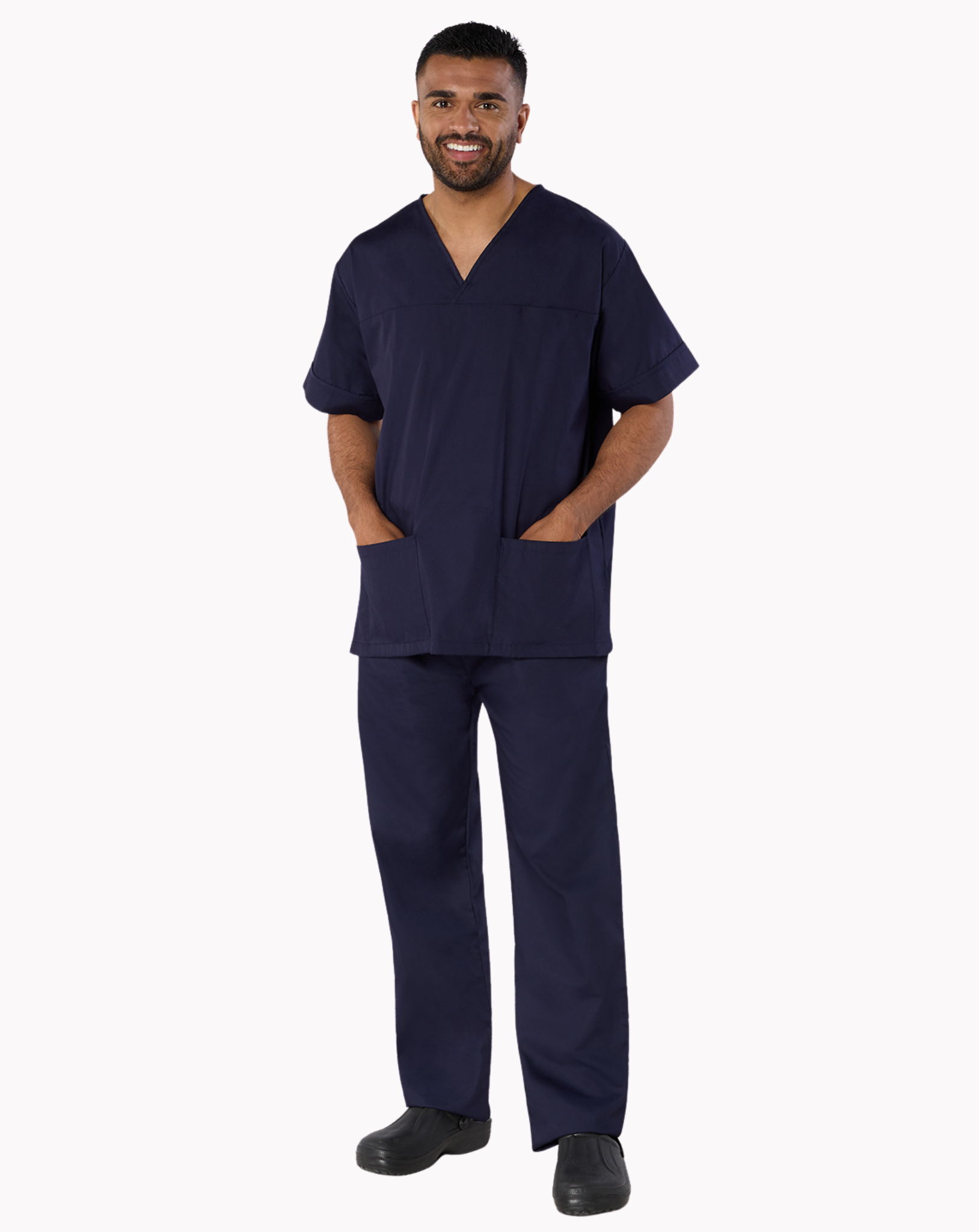 Lightweight Scrub Top | Navy