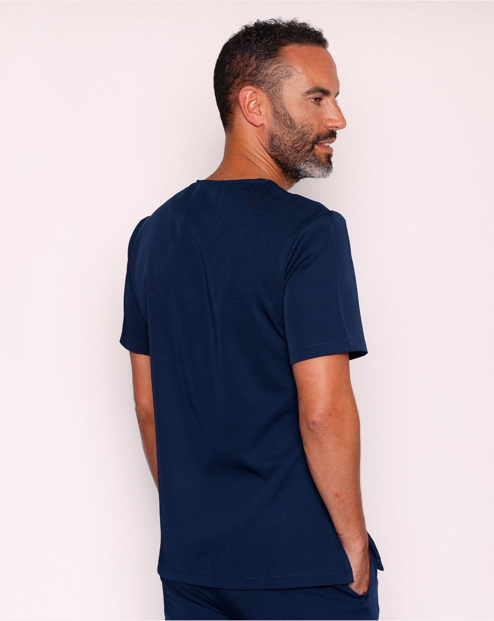 Purity Scrub Top - Navy