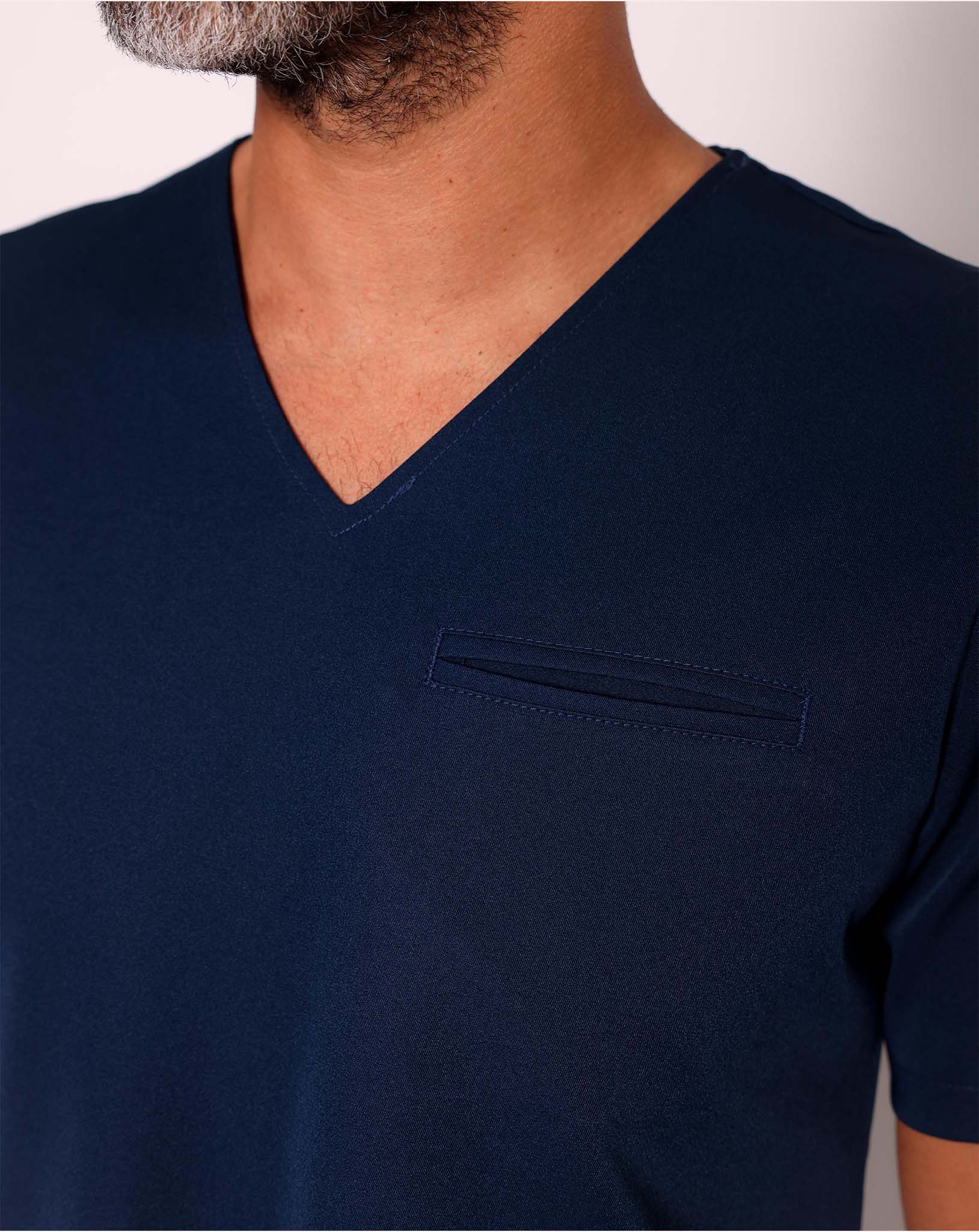 Purity Scrub Top - Navy