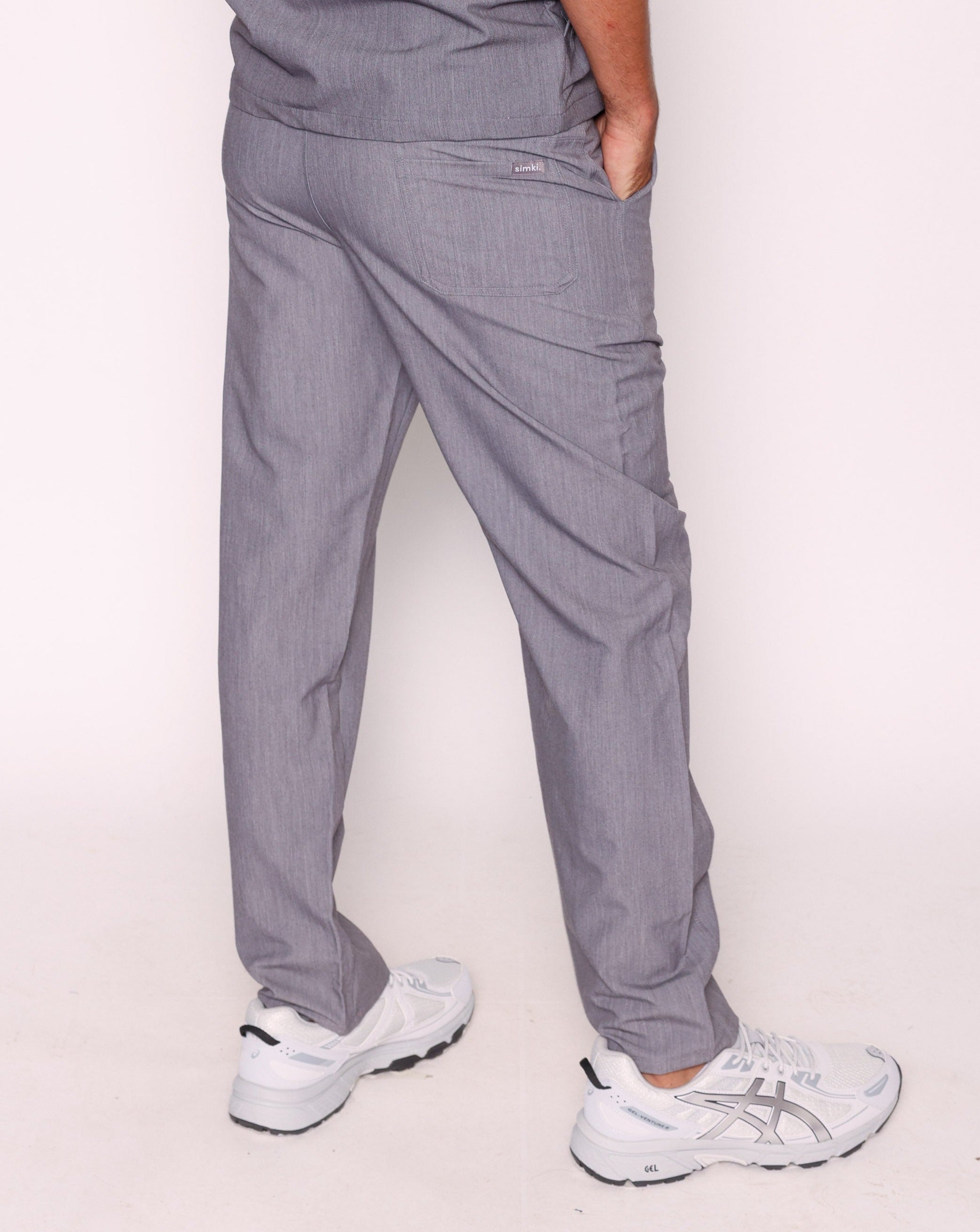 Otto Scrub Trouser - Charcoal Grey