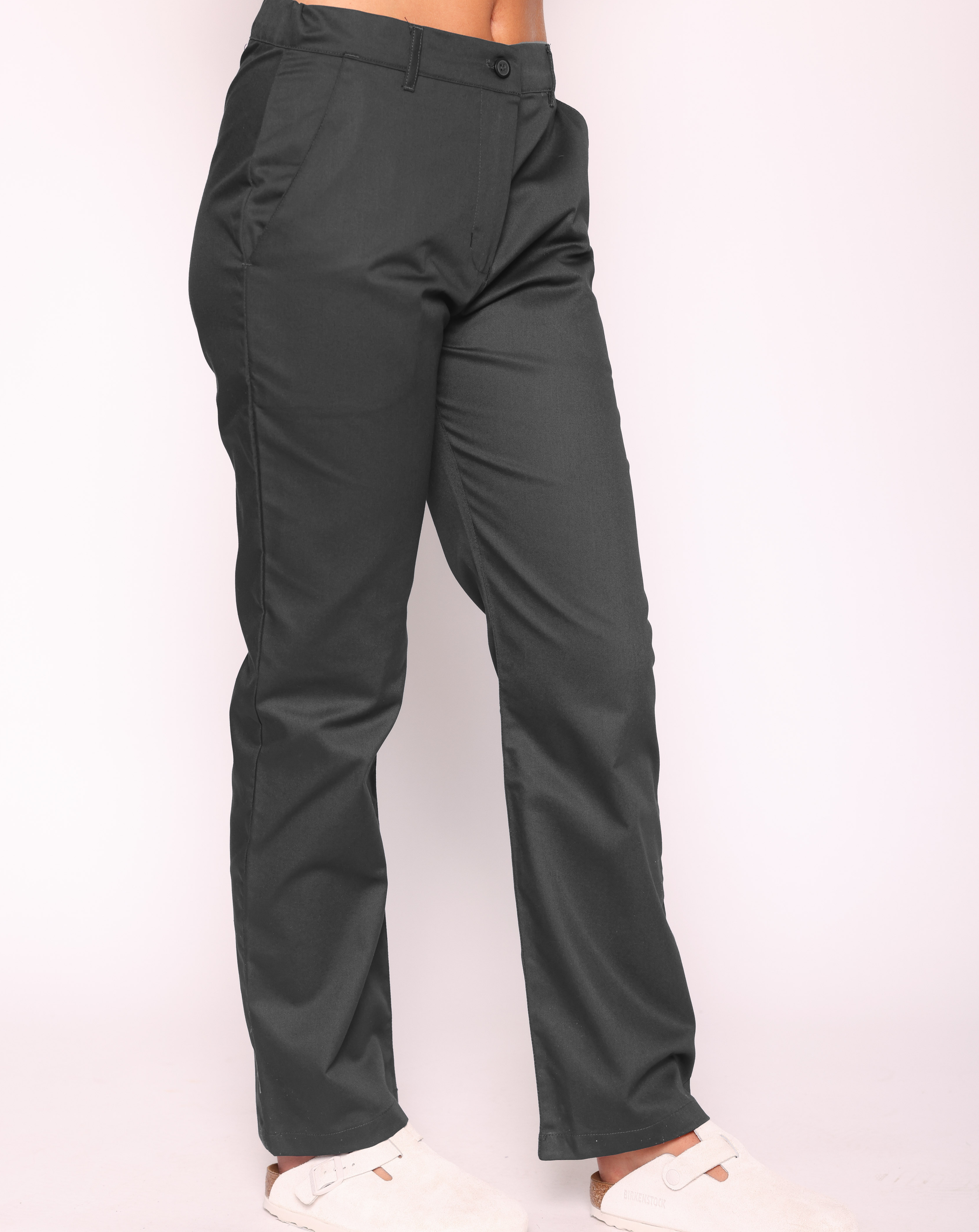 Ladies Side Elasticated Trousers