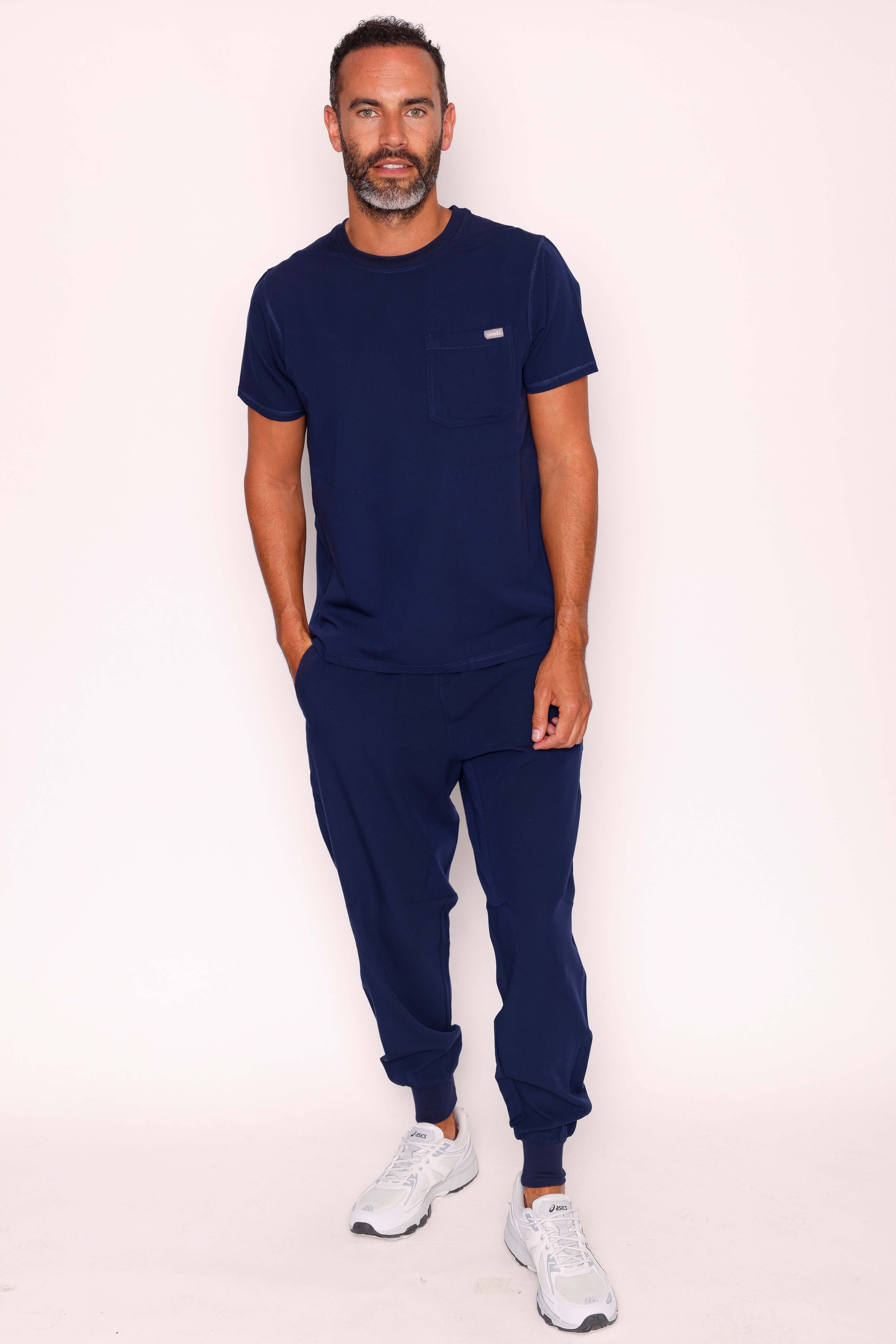 Miles & Maxwell Simki Scrub Set - Navy