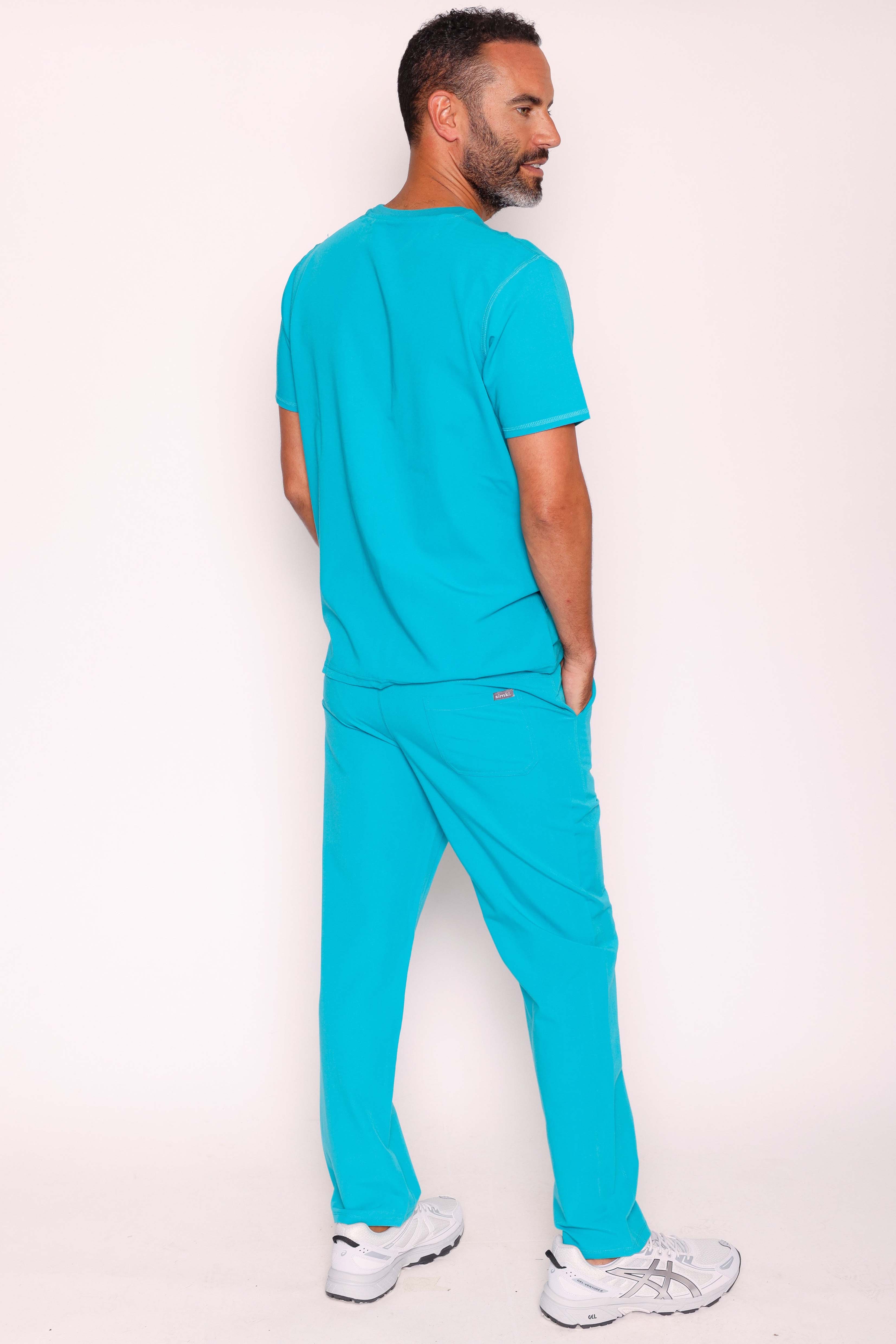 Miles & Maxwell Simki Scrub Set - Teal