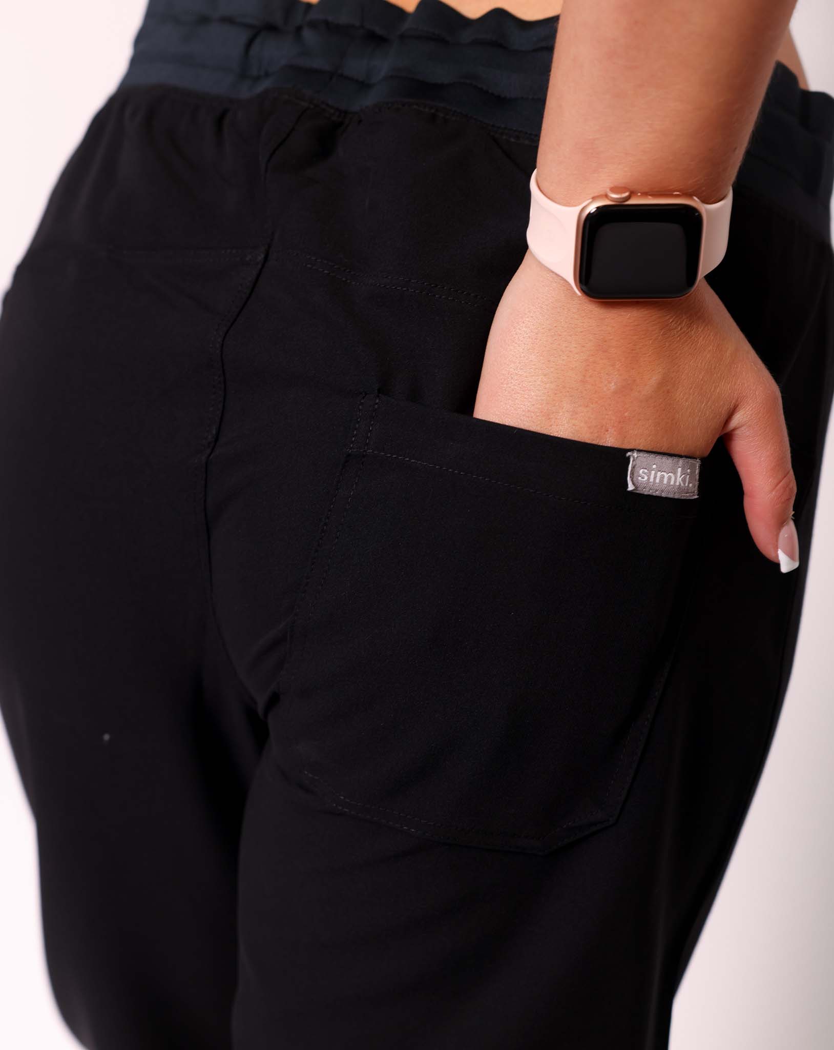 Neo Scrub Joggers - Black