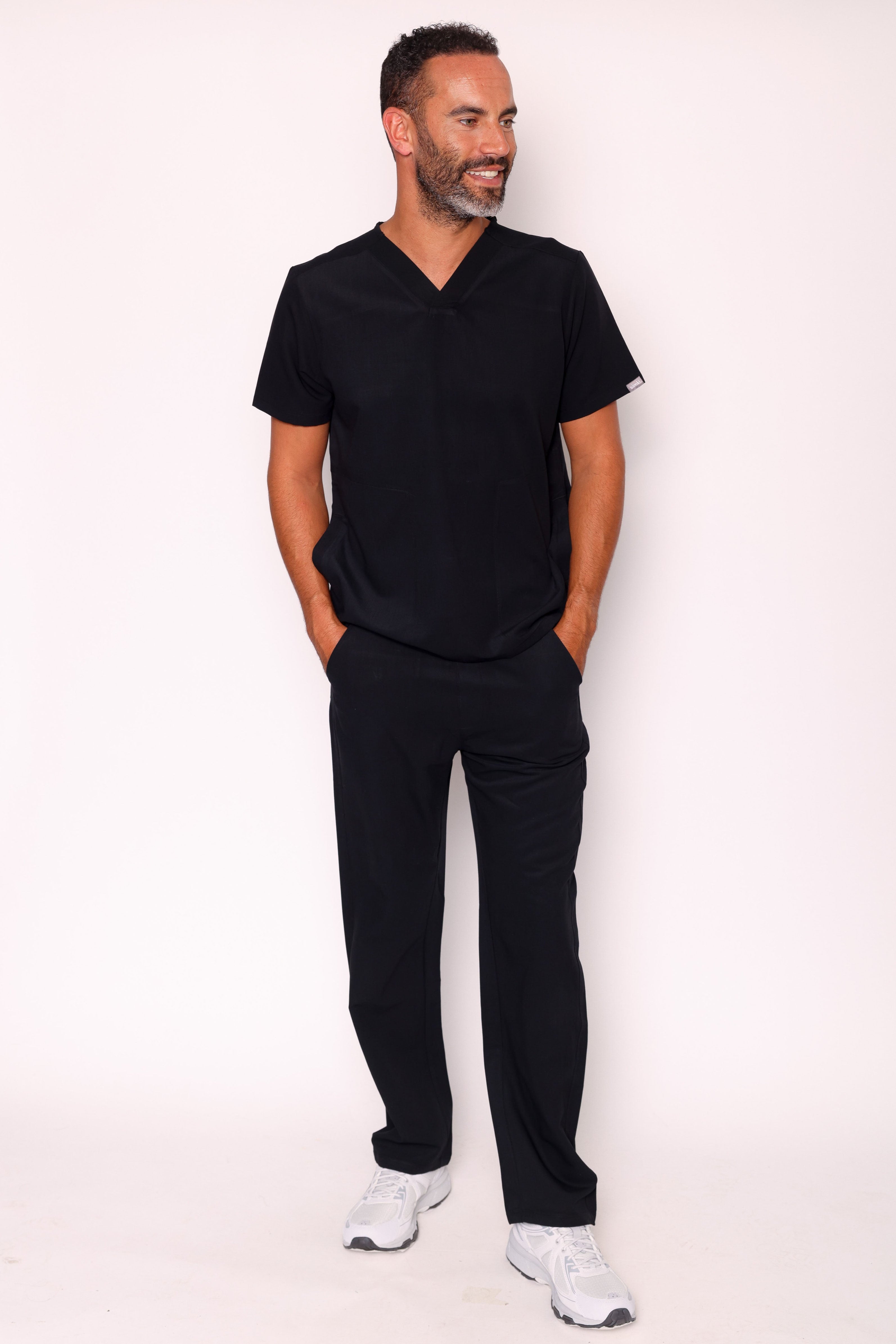 Oscar & Otto Simki Scrub Set - Black