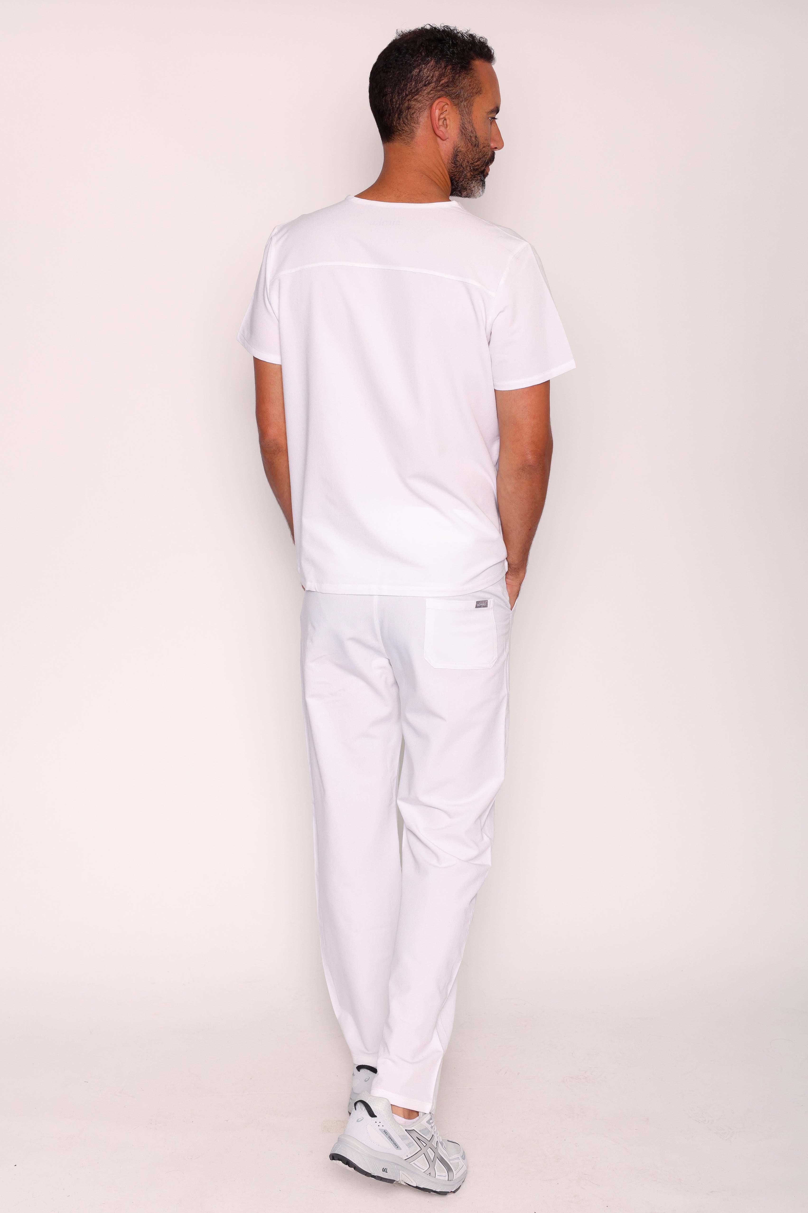 Oscar & Otto Simki Scrub Set - White