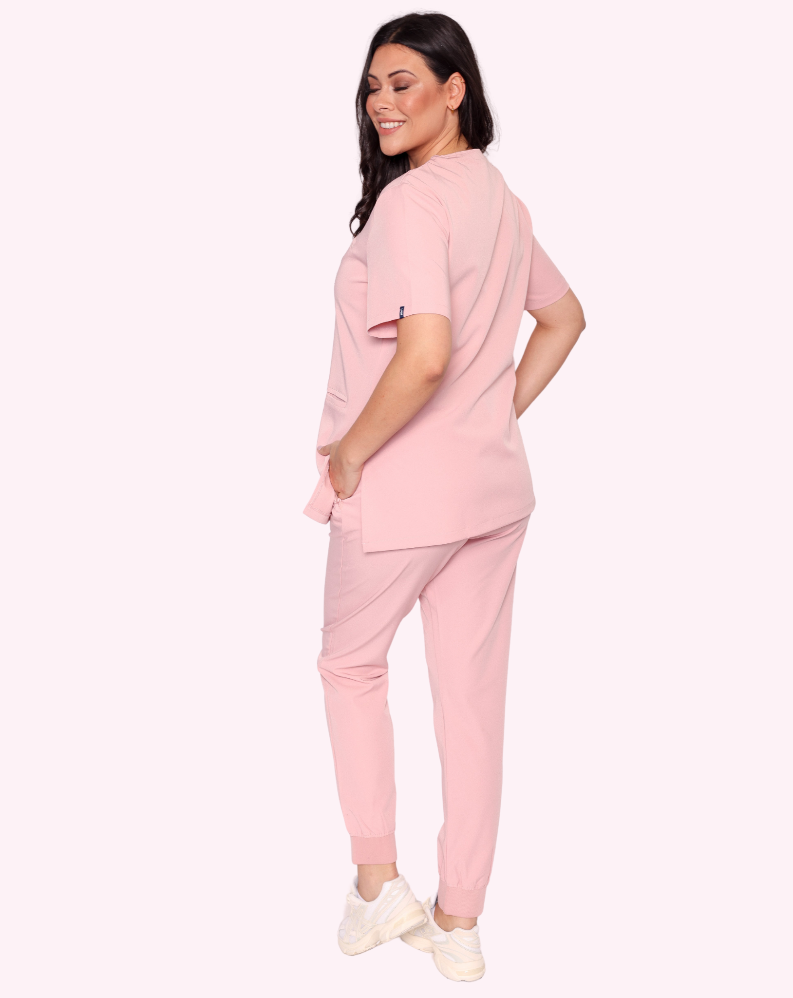 Purity Unisex Scrub Set - Blush