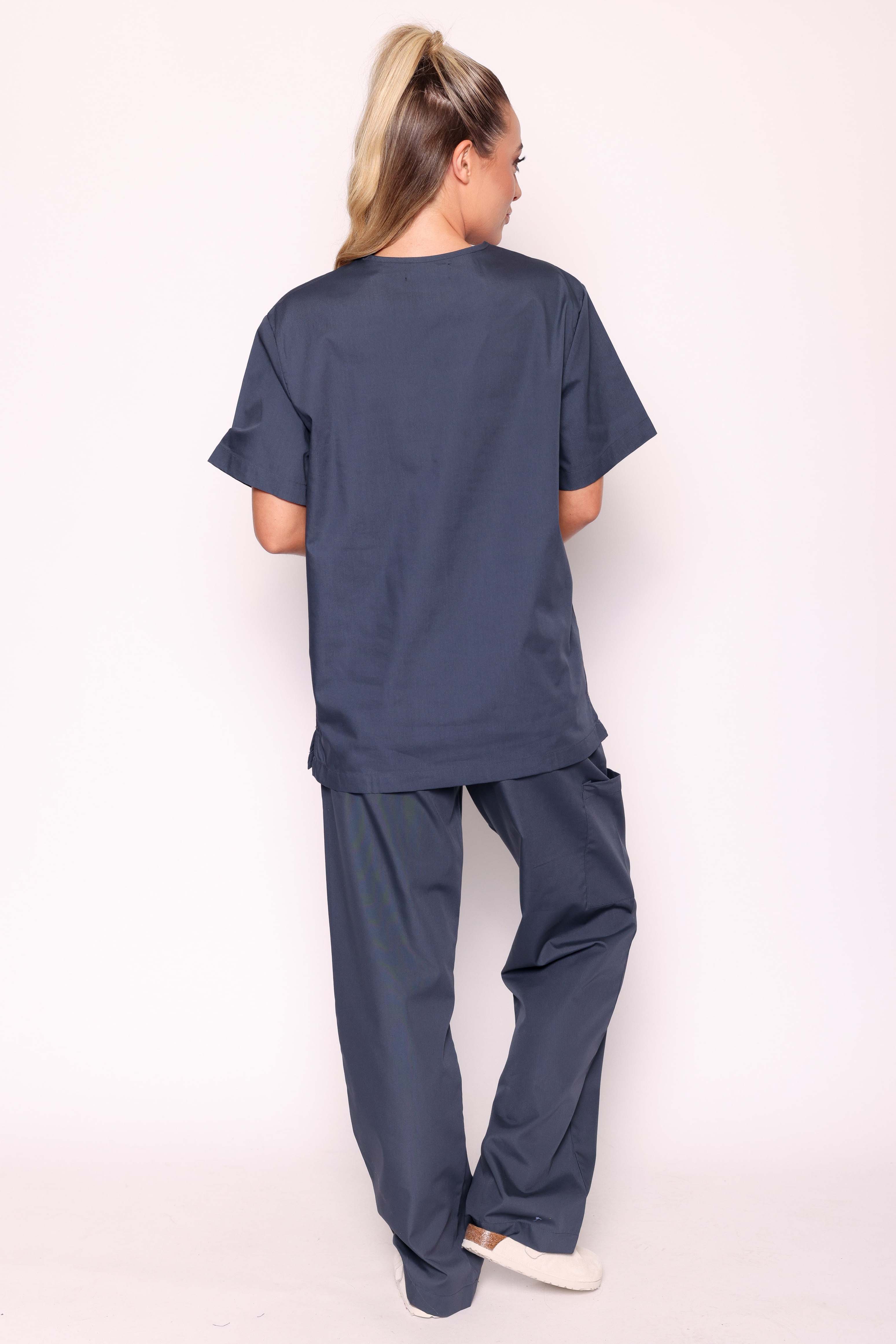 Sandringham & Newbury Scrub Set - Charcoal Grey