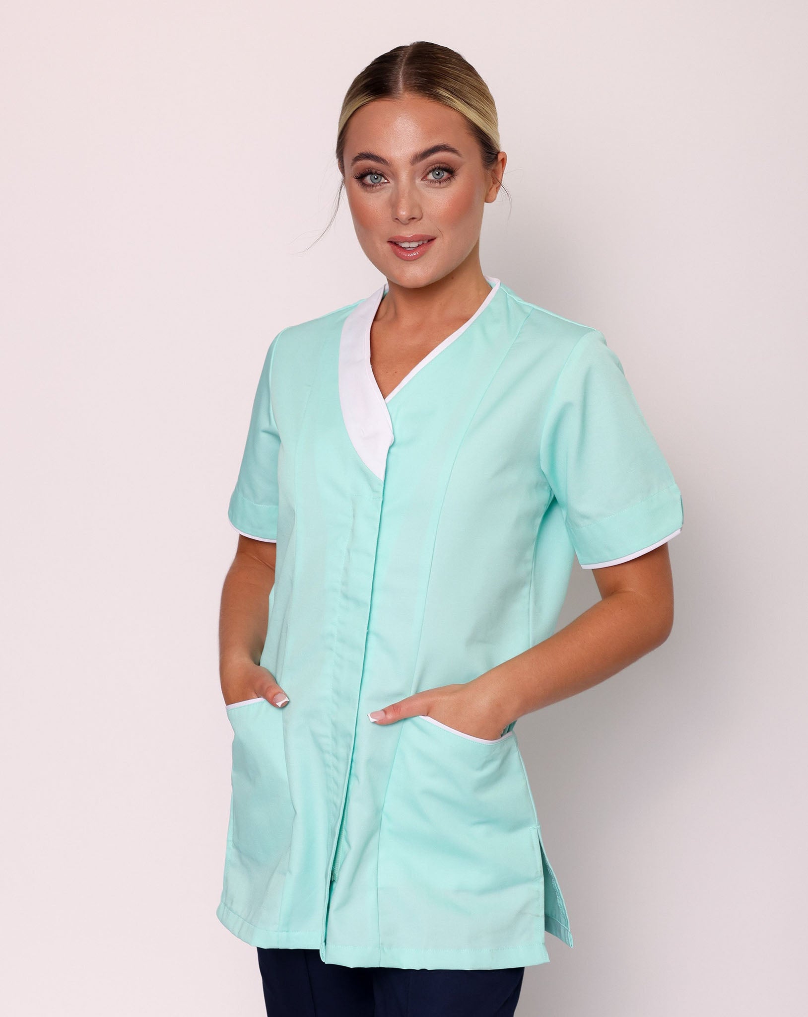 Spirit Asymmetric Trimmed Modern Healthcare Tunic