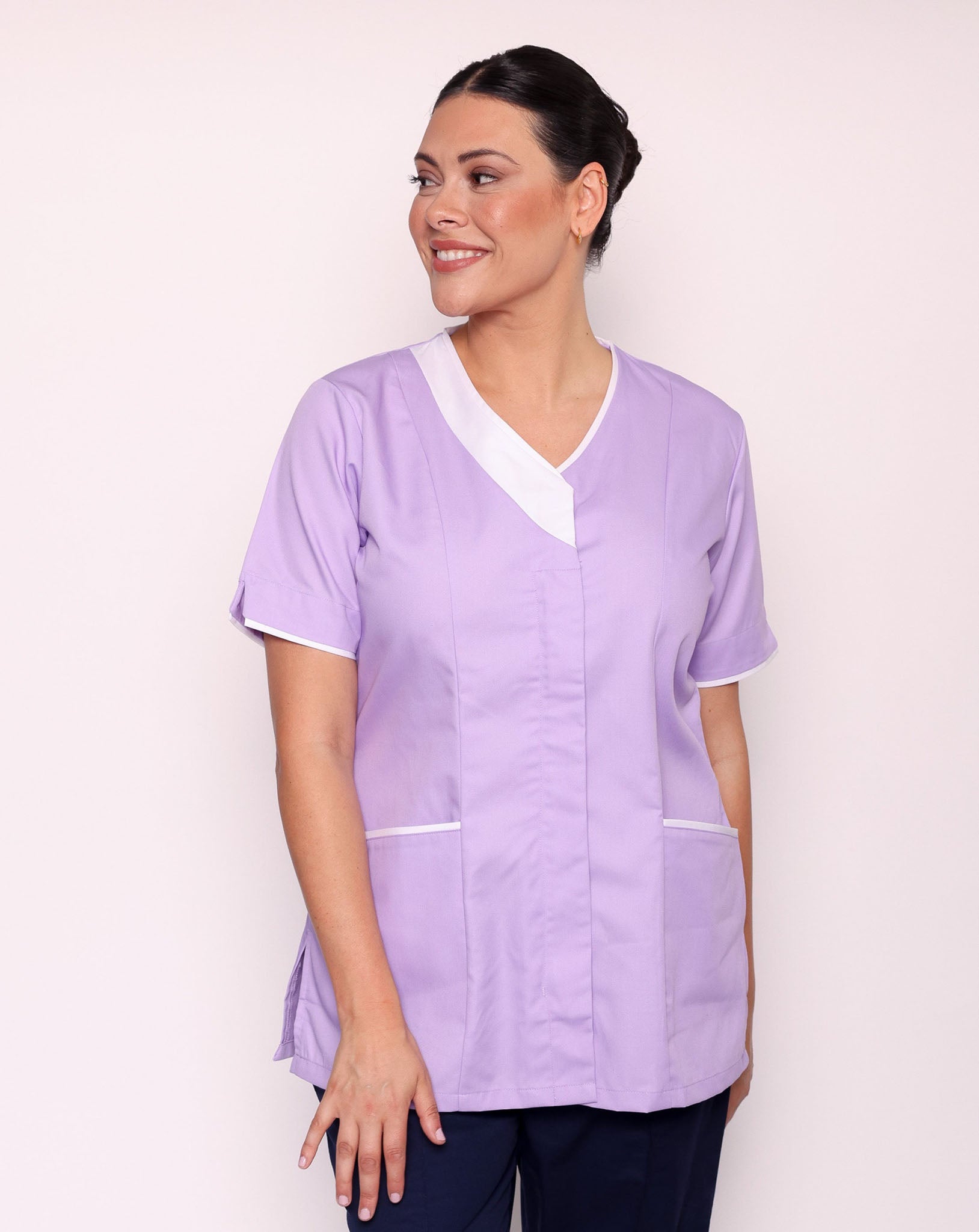Spirit Asymmetric Trimmed Modern Healthcare Tunic