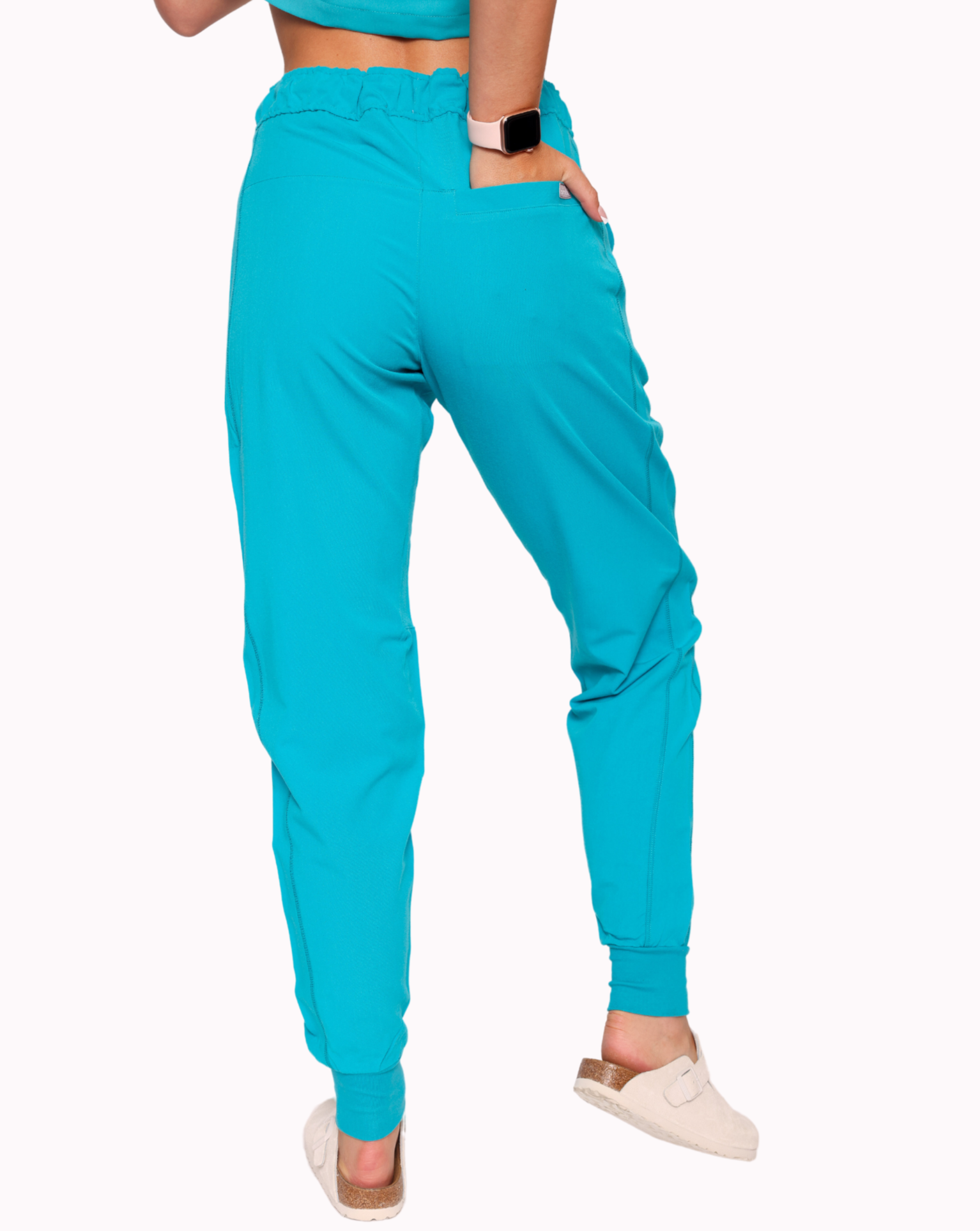 Neo Scrub Joggers - Teal