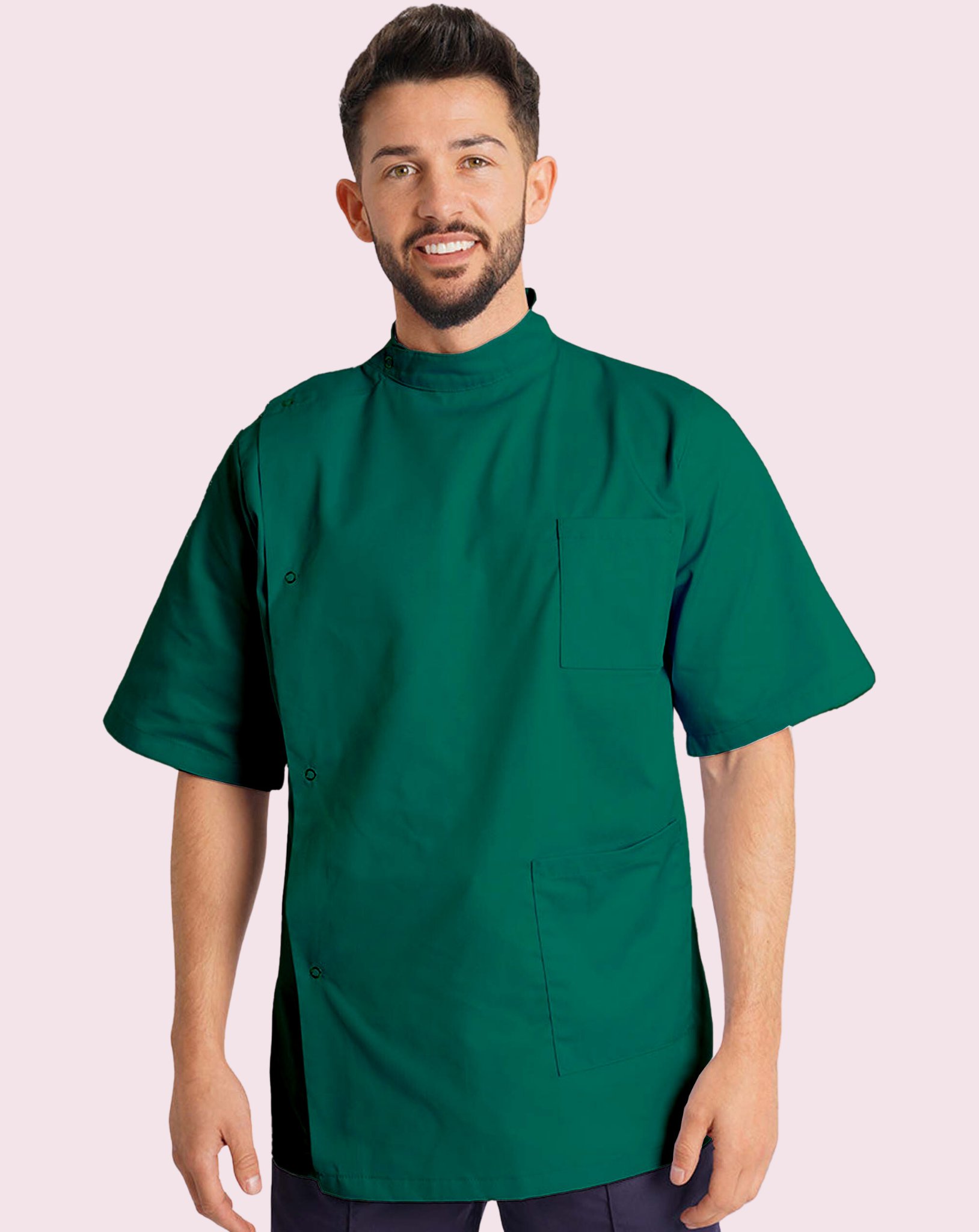 Akita Men's Asymmetric Dental Tunic